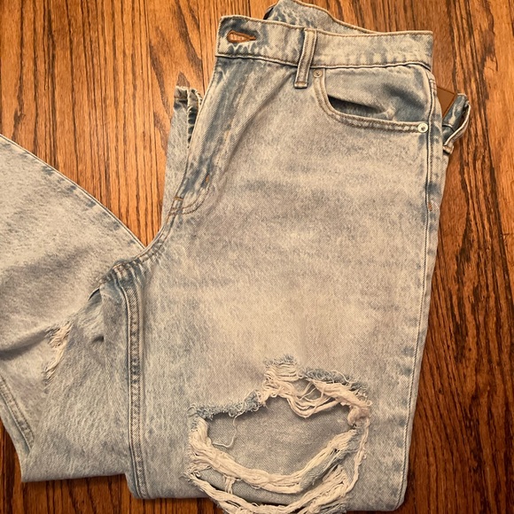 Aeropostale Distressed Mom Jeans size 12 - Picture 4 of 5